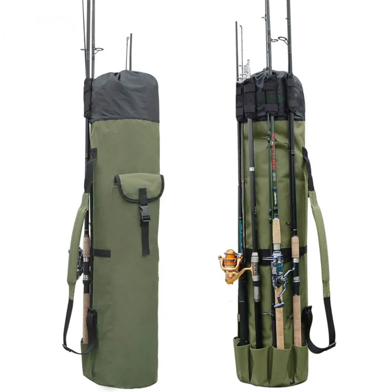 Fishing backpack Fishing Portable Multifunction Nylon Fishing Bags Fishing Rod Bag Case Fishing Tackle Tools Bag Fishing gear