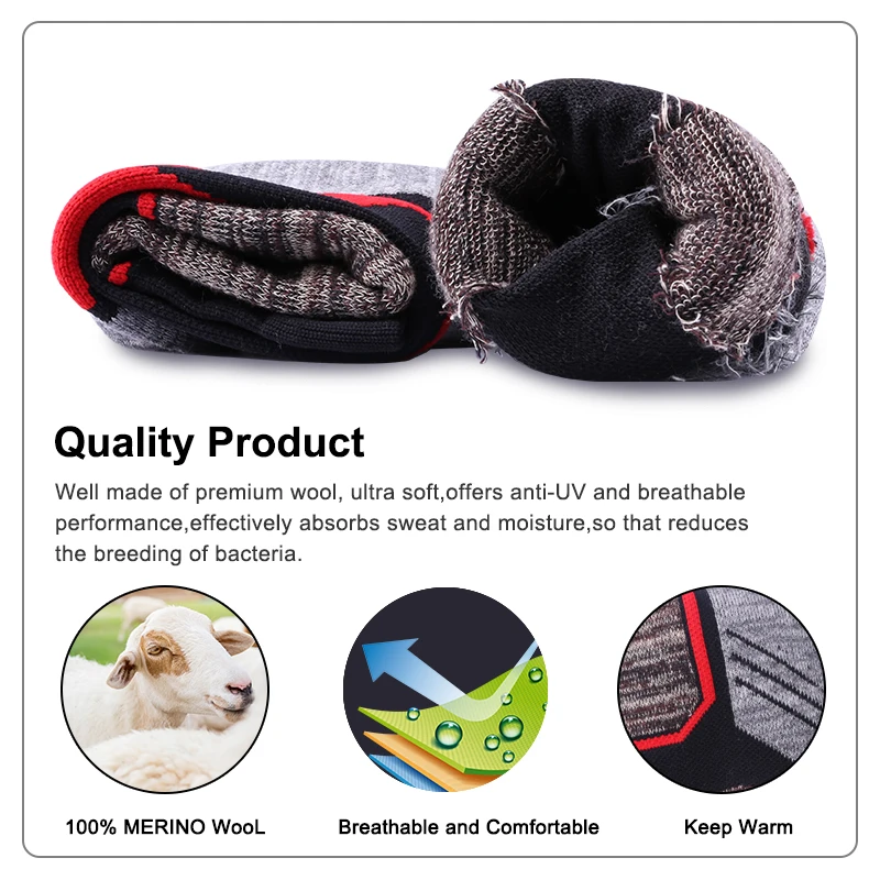 Лыжный носок зимняя Термальность Утепленные длинные лыжный Спорт на открытом