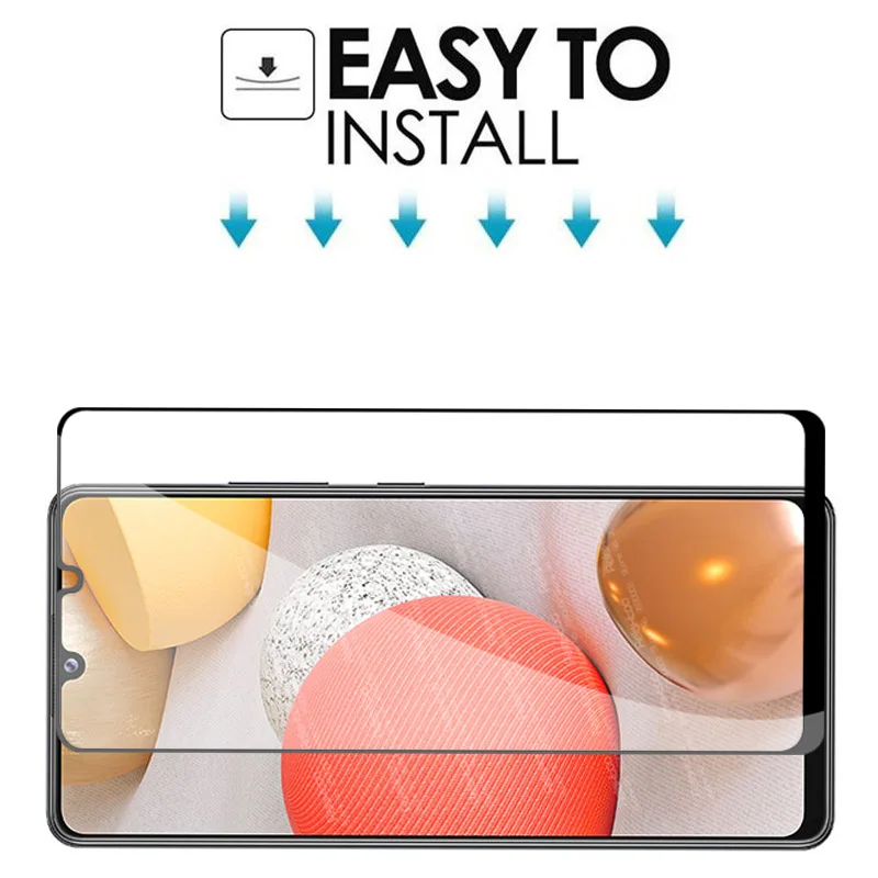 

For samsung a42 Glass 2in1 camera tempered Glass For samsung galaxy a42 5G 2020 A425F 6.6 screen protector protective phone Film