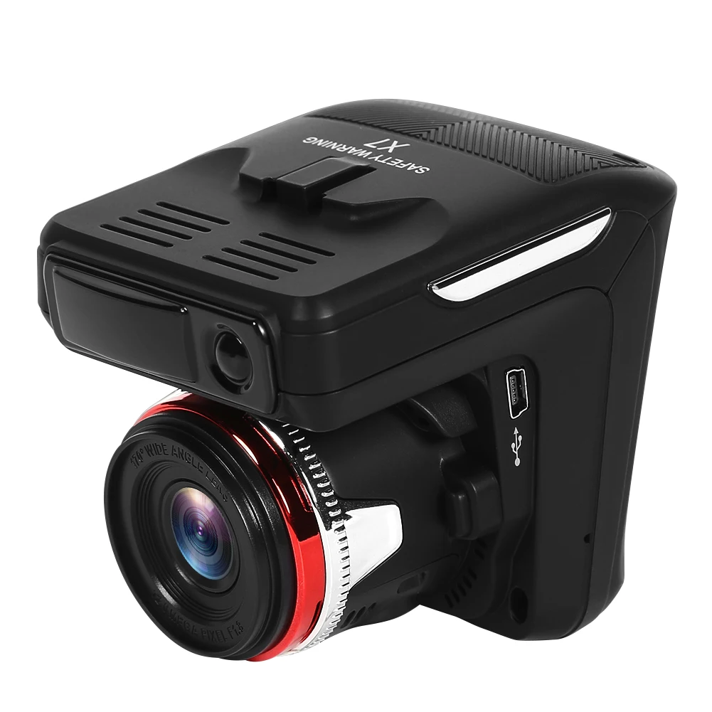 Зеркало заднего вида X7 1080p тахограф реверсивная Full HD видеокамера 5 языков
