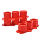 Восьмиугольная силиконовая форма для бетона, мясистый цветочный горшок, форма для подсвечника, керамическая глина, сделай сам, форма для рукоделия, форма для цветочного горшка