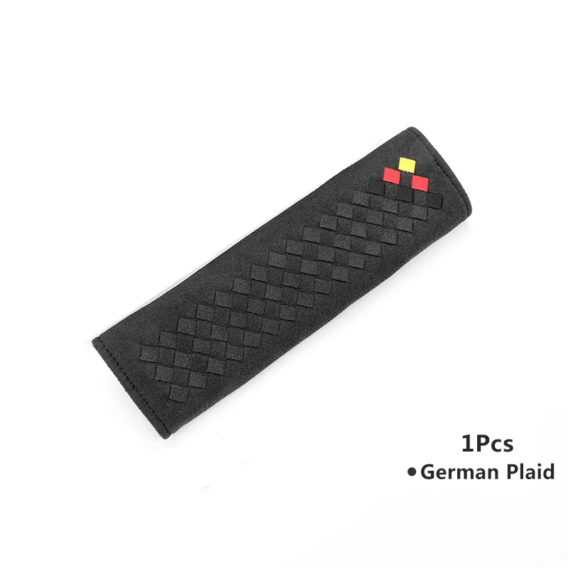 

Imported Alcantara Material Car Seat Belt Cover Seat Belt Shoulder Pad General Car Seat Belt Pad Protector Interior Accessories