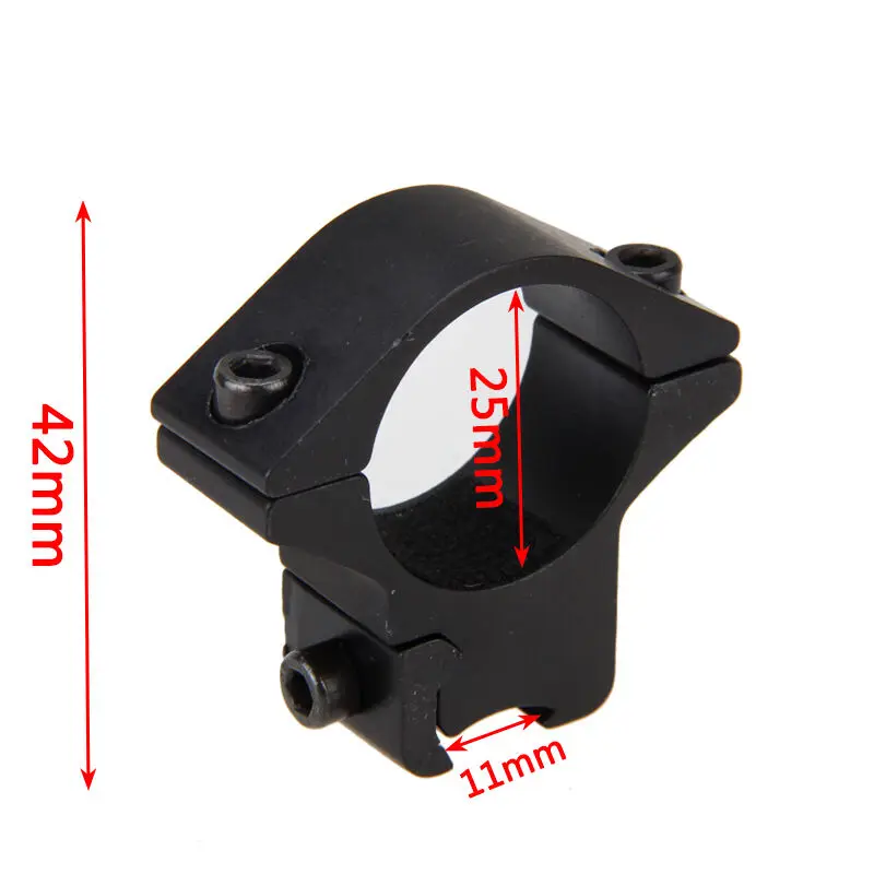 

Tactical Barrel 11mm Rail Steel Quick Release Offset Ring Torch Laser Sight Flashlight Ring Mount Sight Rifle Scope Mount