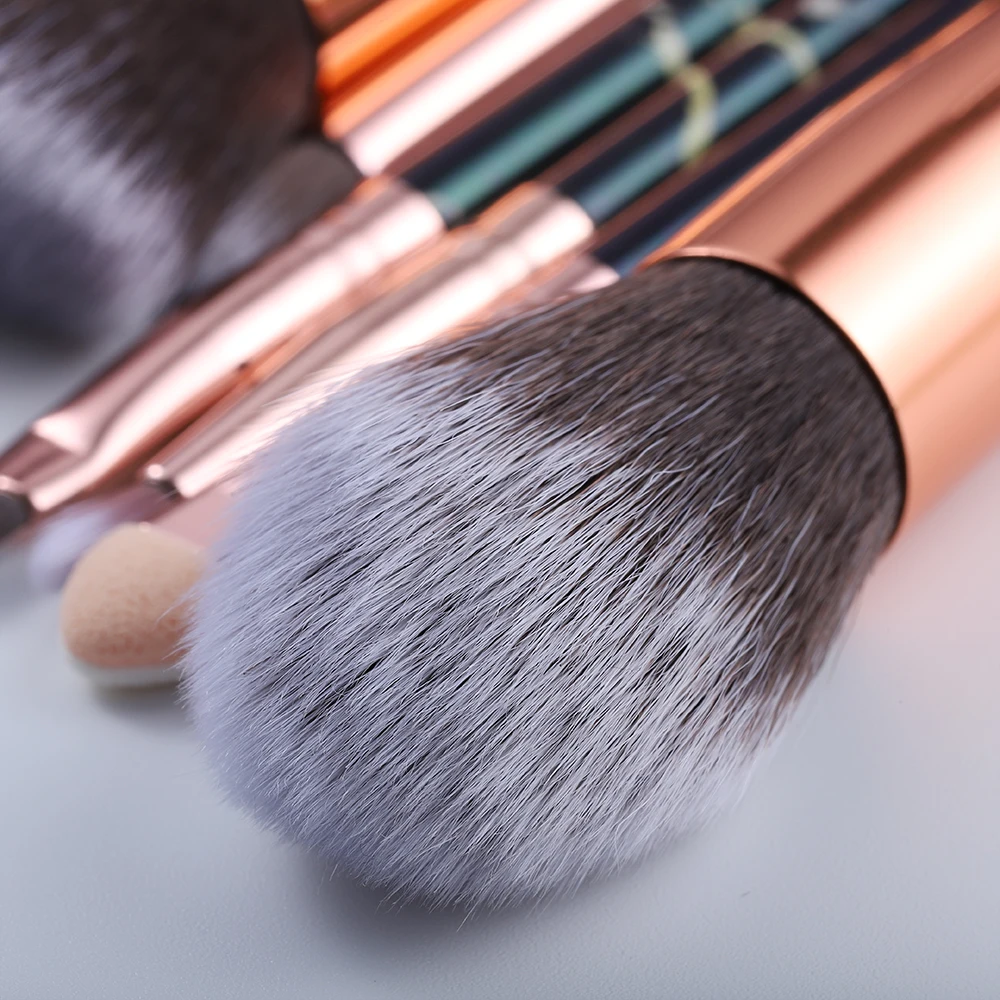 

5/15Pcs Makeup Brushes Set Cosmetic Powder Eye Shadow Foundation Blush Blending Beauty Make Up Kabuki Brush Tools 2021