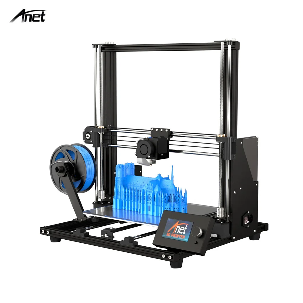 Anet A8 Plus Анет A8 обновлен Desktop 3D-принтеры i3 DIY Наборы для самостоятельной сборки Авто наливные печати Размеры 220*220*240 мм с карты памяти 8G - Цвет: Anet A8 Plus