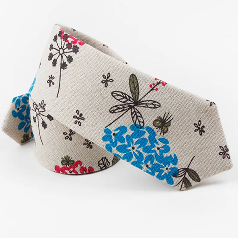 

Design Tie High Quality Cotton 10pcs/Lot Custom Logo Acceptable Man and Women Cotton Tie 145*6cm Mix Color Accept Party Necktie