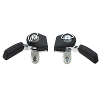 1 pair shift lever parts outdoor accessories universal speed controller aluminium alloy bicycle brake 18 21 speed durable