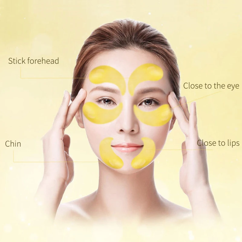 

Sevich 60pcs Eye Mask Patches Remove Dark Circles Moisturize Eye Mask Crystal Collagen Gel Mask Eye Skin Care Anti-Wrinkle