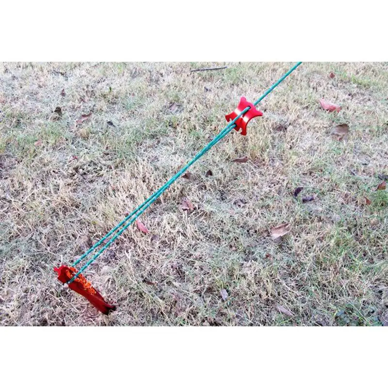 7 шт. колышки для палатки долговременный светоотражающий алюминиевый форма