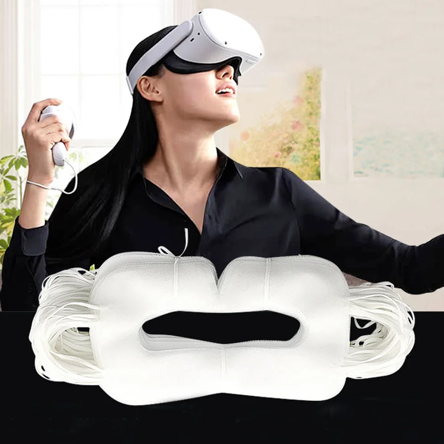 100 шт. одноразовые гигиенические прокладки для Oculus Quest 2/Gear VR/Oculus Rift | Электроника