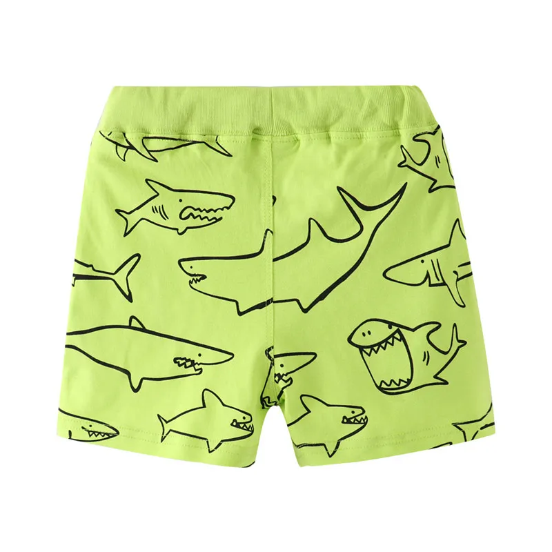 Funnygame/шорты для мальчиков на завязках хлопковая одежда с изображением животных и