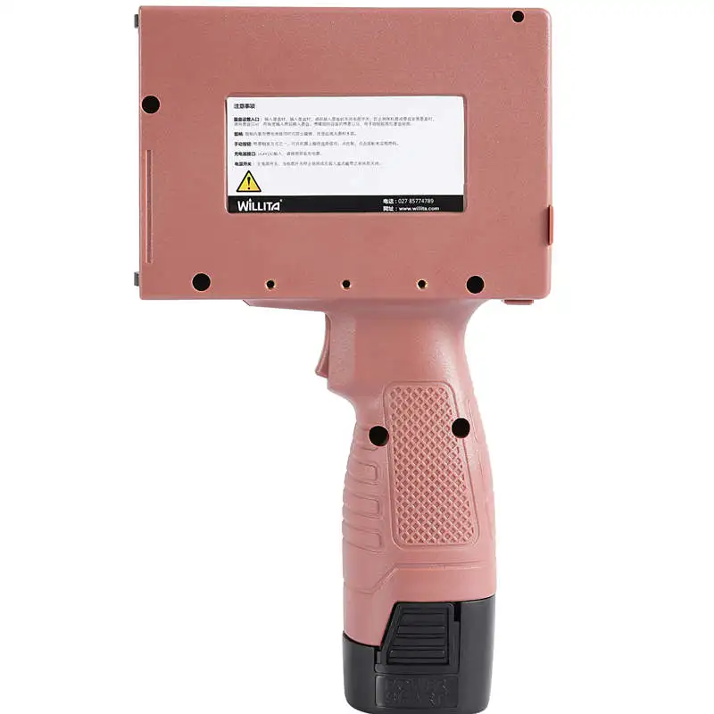 25.4mm Mobile Handheld Inkjet Printer Portable Hand Jet for expiry date batch code serial number label barcode QR | Компьютеры и офис