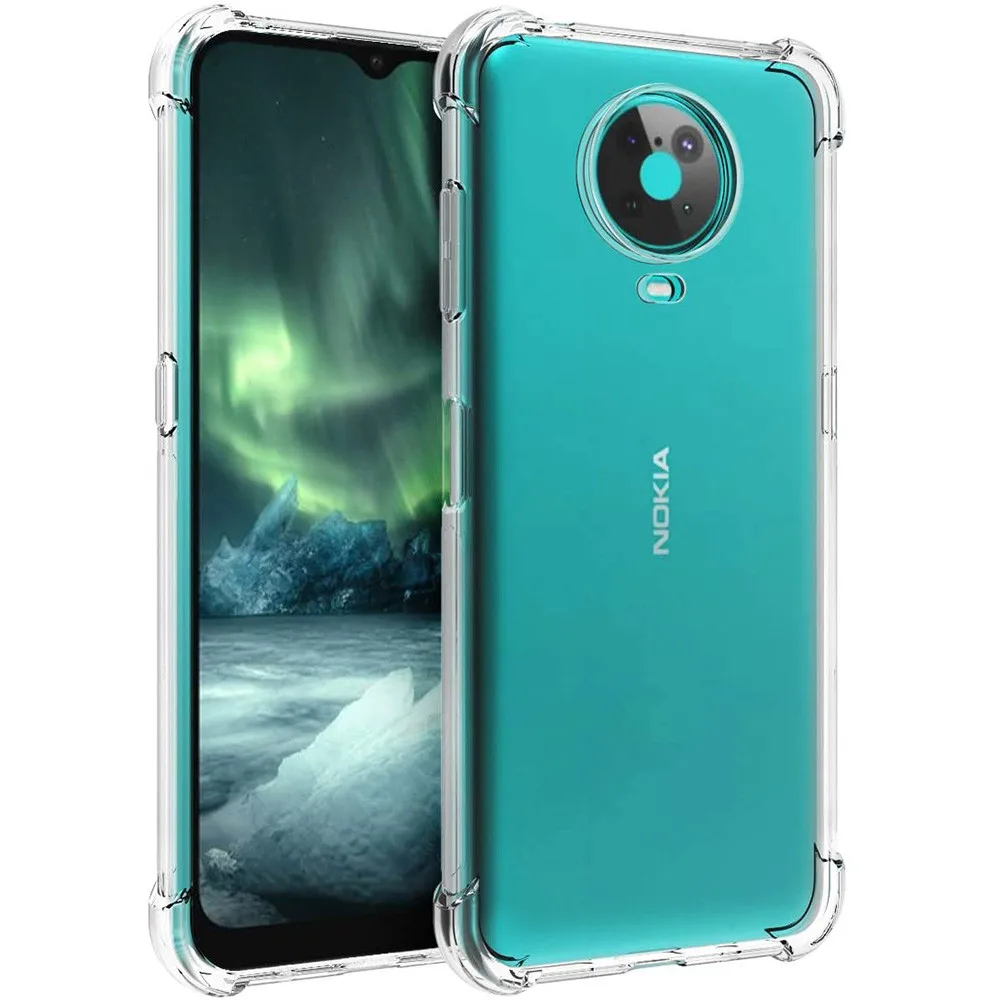 Ударопрочный силиконовый чехол для Nokia 6 7 8 C30 G21 5 1 Plus 2 G20 G10 с подушкой безопасности