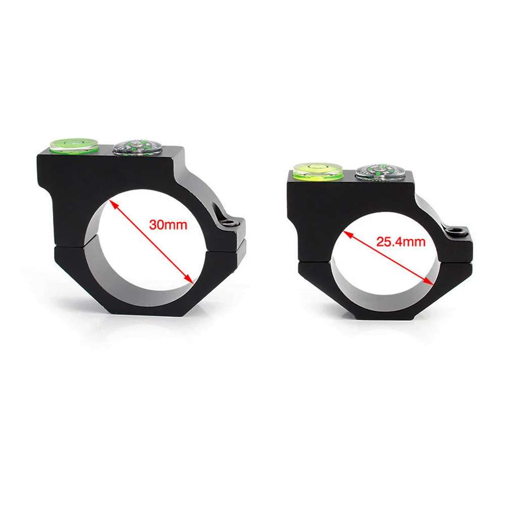 

SPINA OPTICS Rifles Scope Spirit Bubble Level Ring 25.4mm/30mm Rifle Gun Scope Mounts Level Ring Hunting Accessories