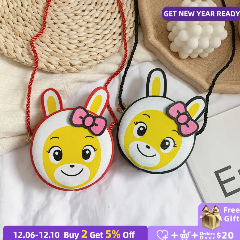 

Cartoon Baby Girls Mini Coin Purse Shoulder Bags New Fashion Children's Crossbody Bag PU Leather Boys Kids Wallet Pouch Handbags