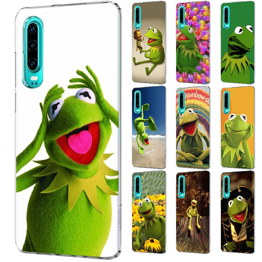 Чехол для мобильного телефона P Smart Z Plus P30 P20 P10 P9 P8 Lite Pro Жесткий чехол лягушонок