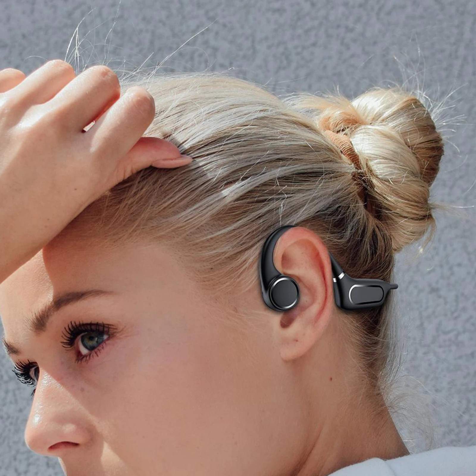 

Беспроводные спортивные наушники с открытым ухом, гарнитура Bluetooth 5,0 с костной проводимостью