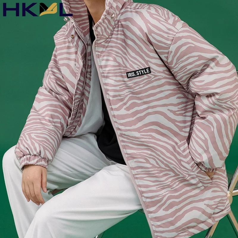 

2021 Winter Women Jackets Cotton Padded Coats Oversized Coats and Hooded Pocket Design Jackets