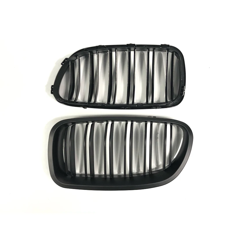 

BMW F11 5-Series Front Grill Grille Matte Black Kidney Sport for BMW F10 F18 F02 F11 M5 10-17 Dual Slat Car accessories