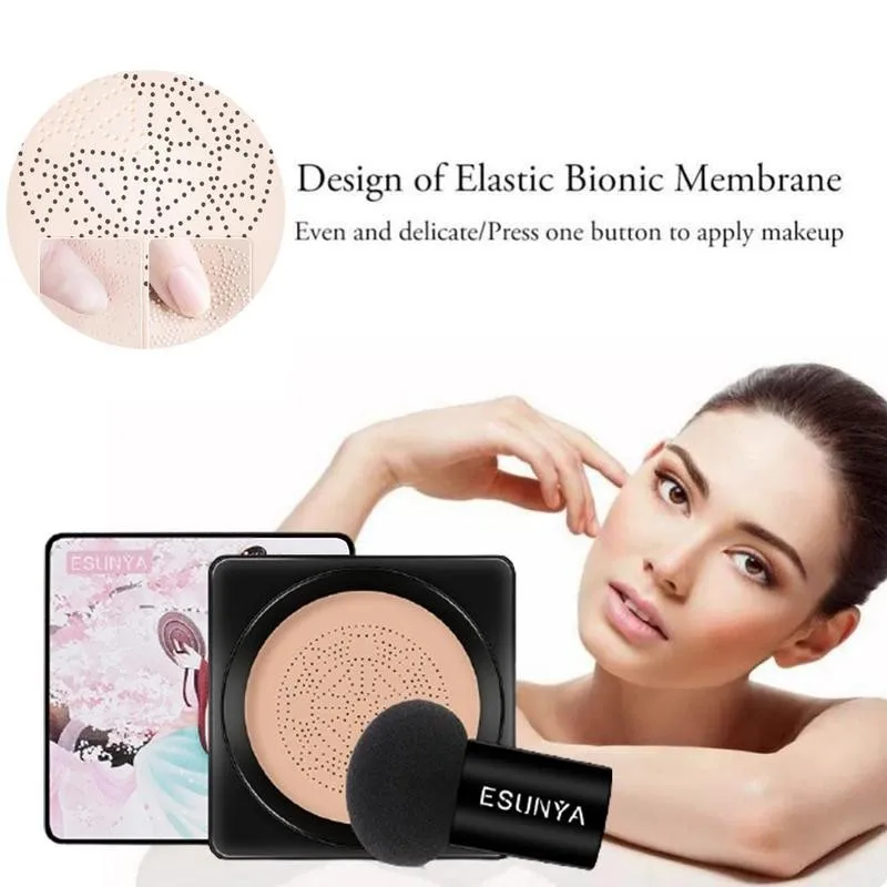 

Small Mushroom Head Cushion Concealer Moisturizing Cushion Brightening Natural Breathable Mushroom Bb Cream Isolation P2V8