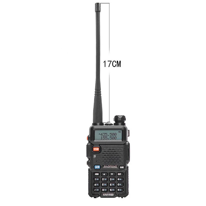 

Walkie Talkie For BaoFeng Uv-5r Antenna SMA-Female UHF/VHF 136-174/400-520 MHz For UV5R UV-82 GT-3 Portable