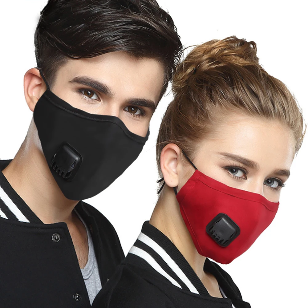 Wecan PM 2.5 Face Protective Mask Anti-Dust Mouth Caps Masks Respirator 10pcs Activated Carbon Filters Washable mondkapjes | Красота и