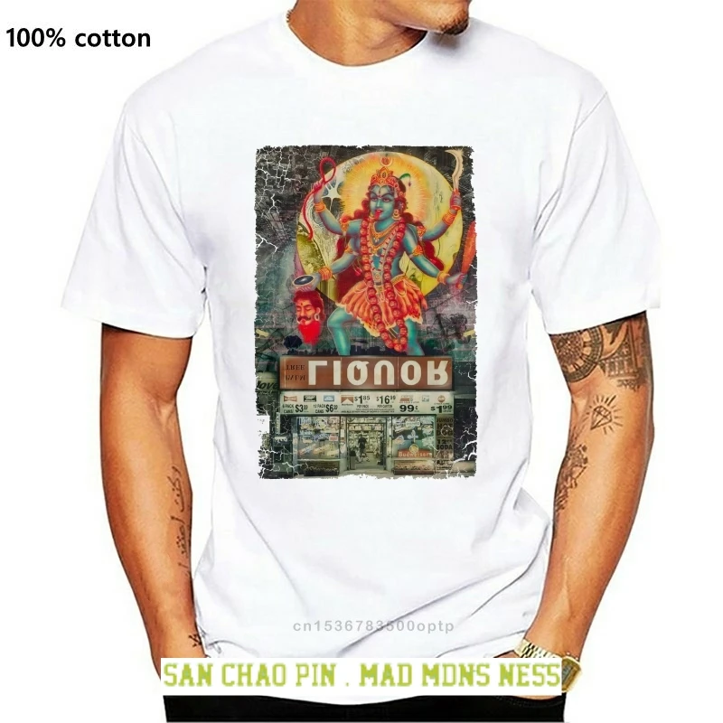 

Kali Hindu Goddess Large Print Men's T-Shirt