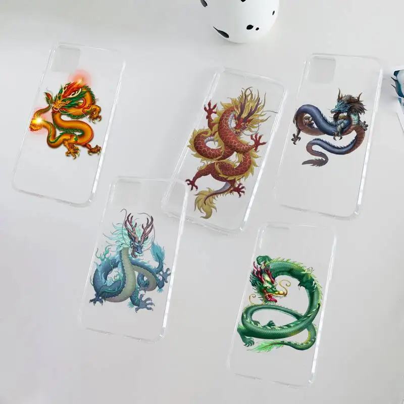 

Cool Chinese Dragon Hot sale Phone Case Clear Transparent for iPhone 11 12 mini pro XS MAX 8 7 6 6S Plus X 5S SE XR 2020