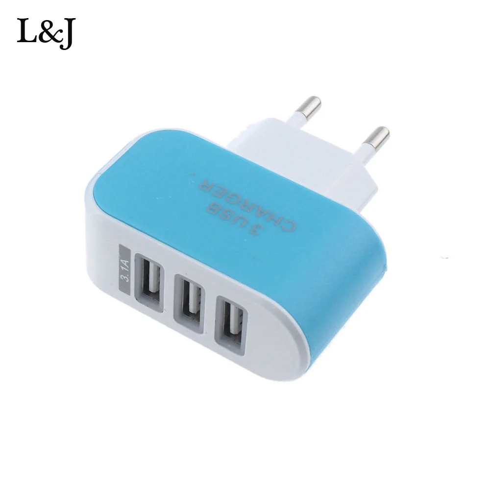 Зарядное устройство переменного тока с 3 USB-портами и тройным USB-портом | Мобильные