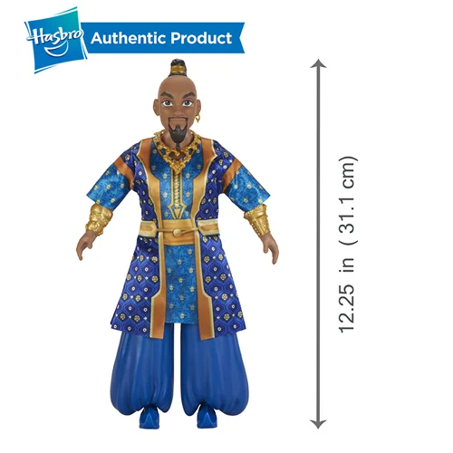 Hasbro Дисней Коллекционная Принцесса Жасмин маленькая кукла бирюзовое платье Аладдин Дисней живое действие игрушка Аладдин живое действие фильм - Цвет: GENIE