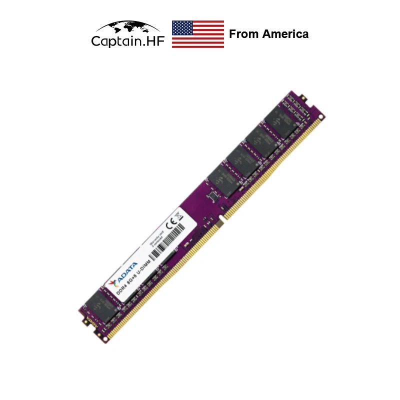 

US Captain ADATA DDR4 2666 4GB, 8GB, 16GB Single Tray Memory for Laptop Easy to Install, 500+ Platform Compatible