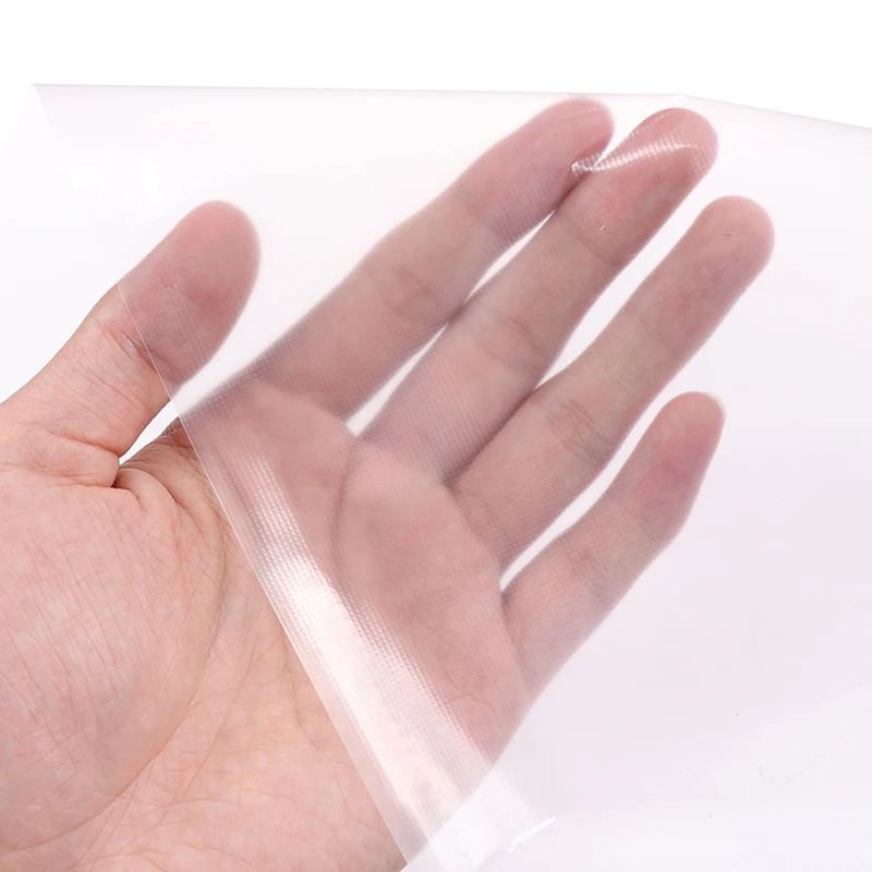 

100Pcs A4 Plastic Punched Pockets Folders Filing 11 Holes Loose Leaf Documents Sheet Protectors Transparent Folder Bag