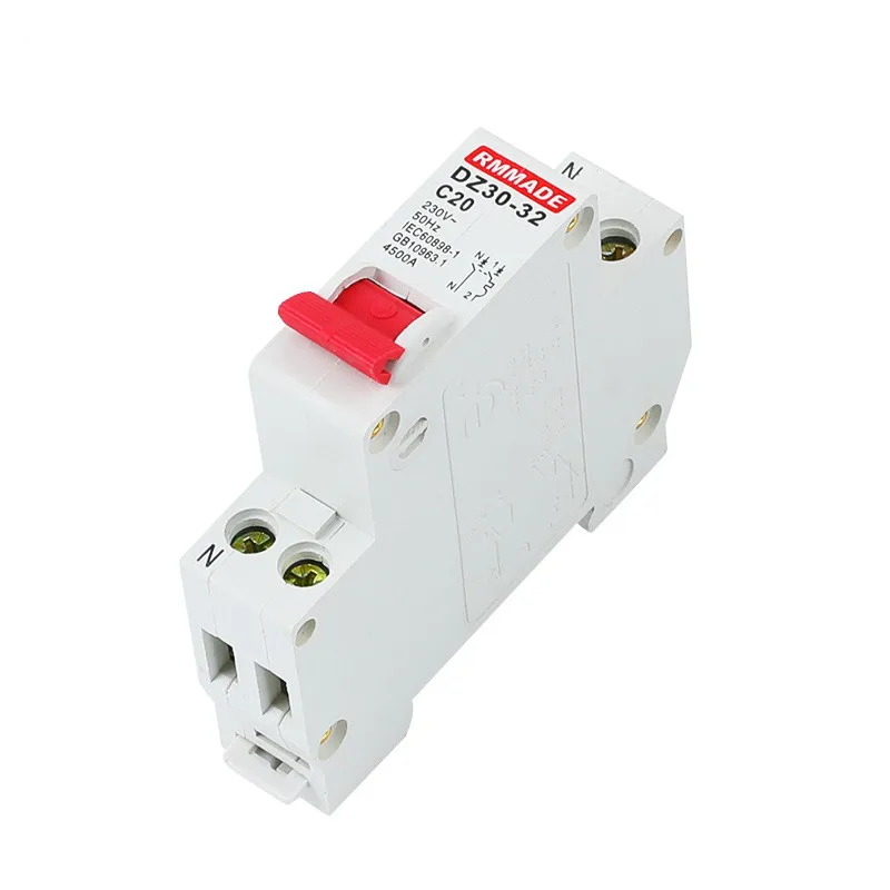 

DZ30-32 TPN DPN 1P+N Mini Circuit breaker MCB 10A,16A,20A,25A,32A Mini Circuit Breaker Cutout Miniature Household Air Switch