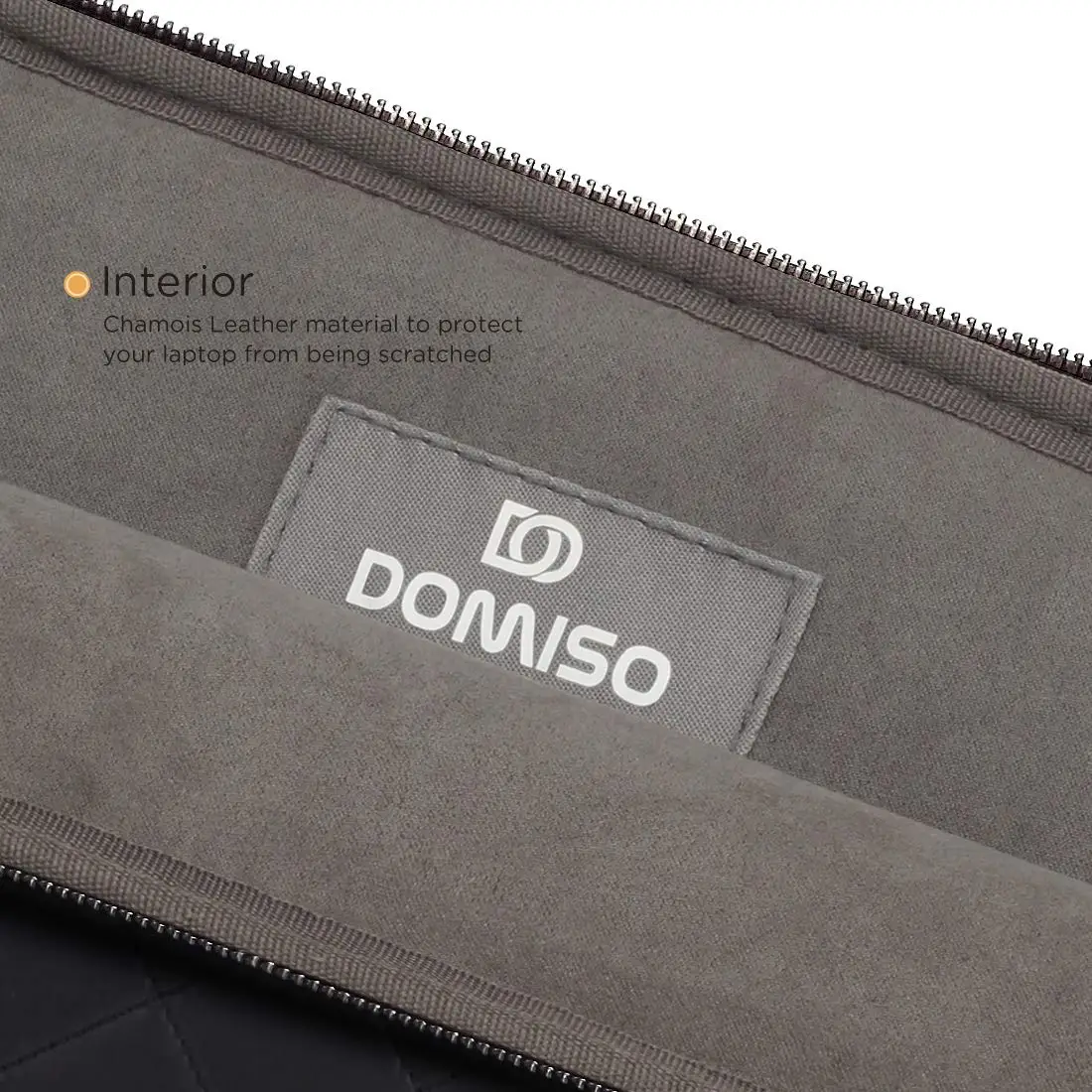 DOMISO 10 13 14 15,6 дюймов ноутбук рукав мягкая нейлоновая сумка для компьютера чехол защитный чехол Крышка для планшета карман черный синий