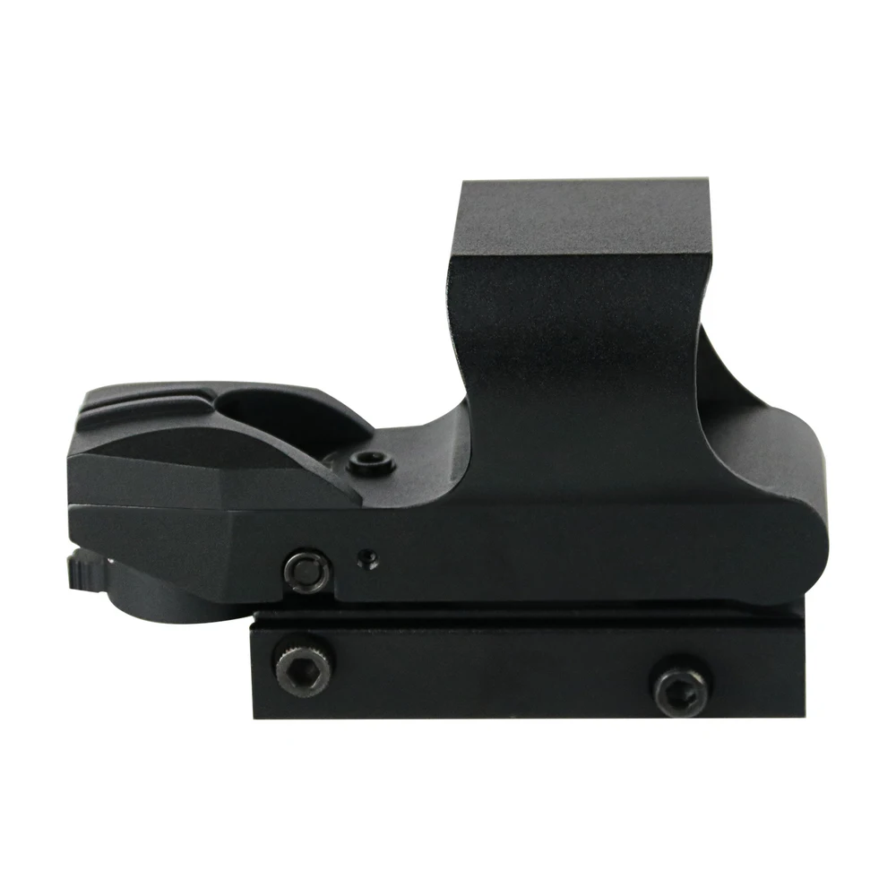 

Outdoor Sight Red and Green Point Gun Sight Scope 4 Markings Standard Green and Red Dot Sight with 45-degree Rail Mounting