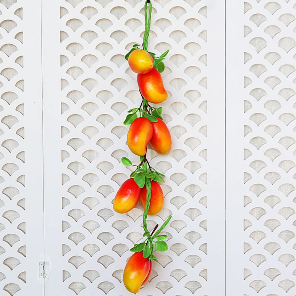 Имитация манго струны искусственные фрукты овощи Пена модель фермерский дом