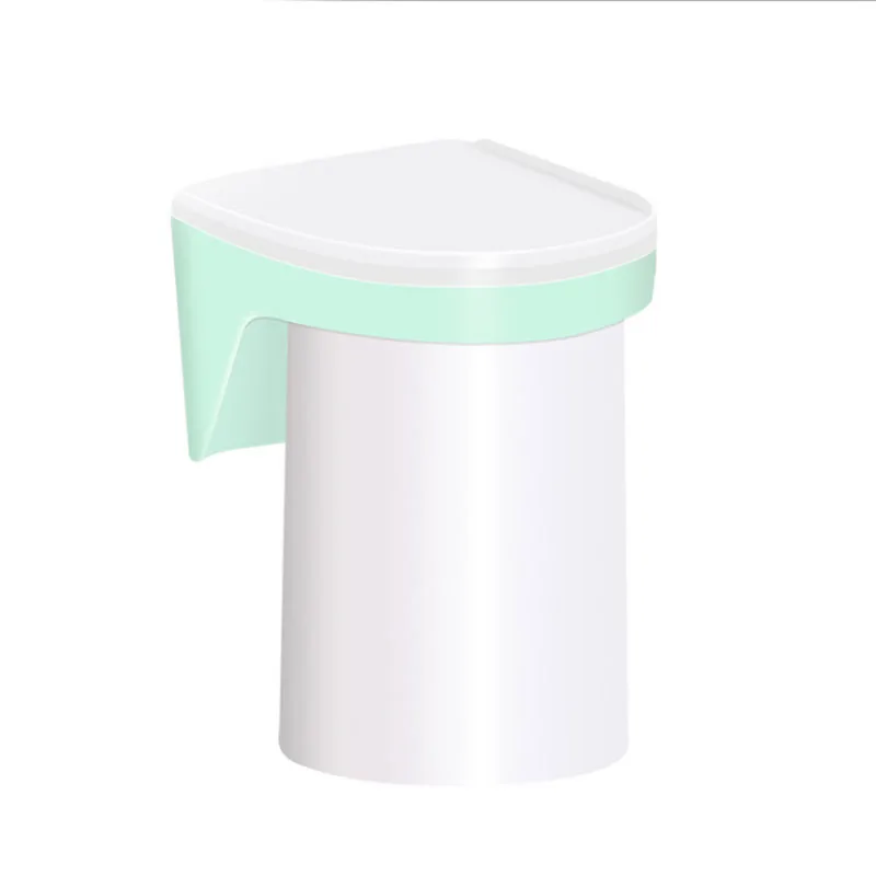 Горячая ногтей Бесплатная настенный чашка держатель для зубной щетки комплект