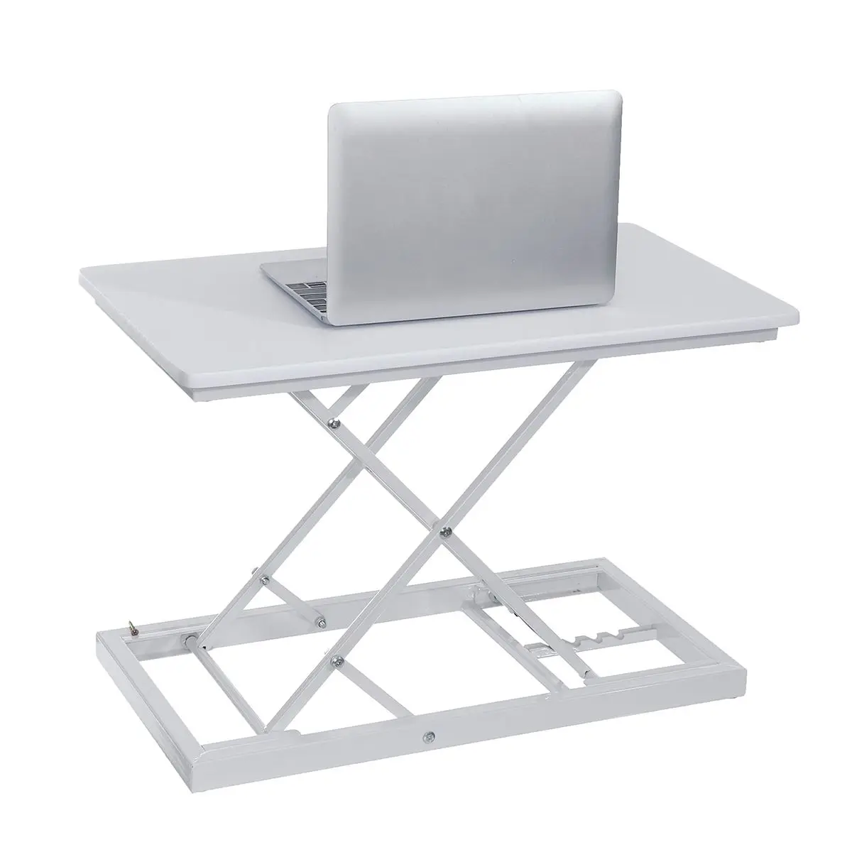 Adjustable Height Computer Desk Standing Desk Laptop Monitor Riser Home Office Tabletop Holder Home Office Furniture 3 Colors