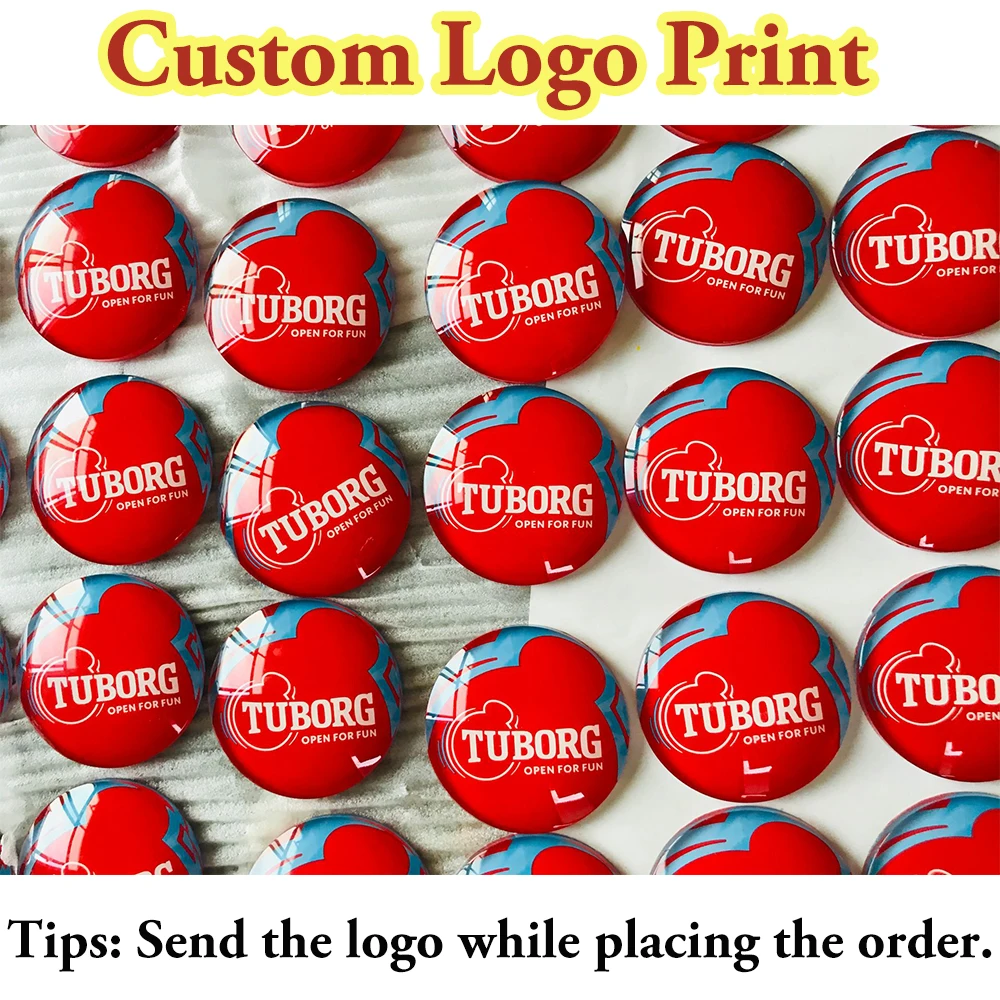 Печать логотипов под заказ рыбий глаз акриловое пиво насос передний значок/пивной акриловый значок