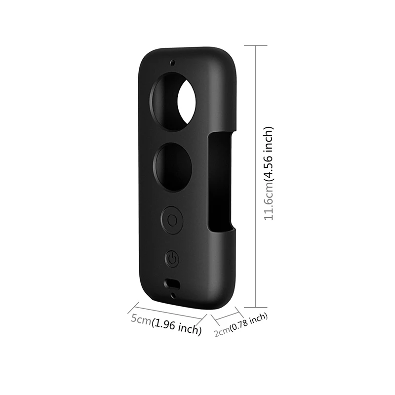 Силиконовый чехол Защитная крышка с крышкой объектива для Insta360 One X панорамная