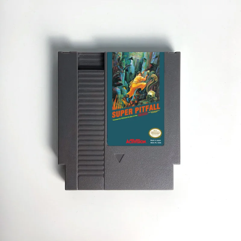 

Super Pitfall Game Cartridge For NES Console 72 Pin