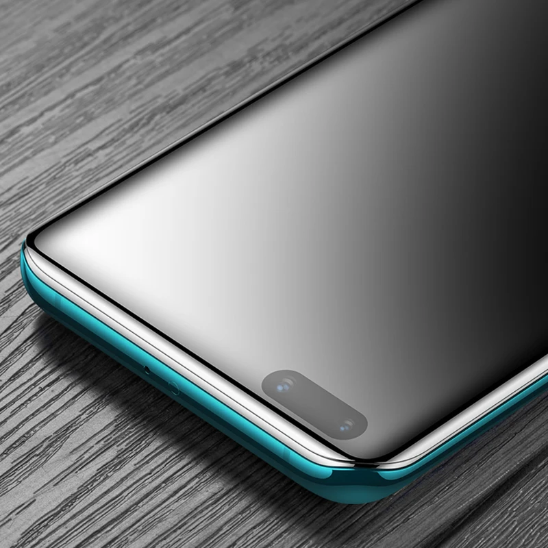 Закаленное стекло с жидким УФ-покрытием для Huawei P40 Pro + Защитная пленка экрана
