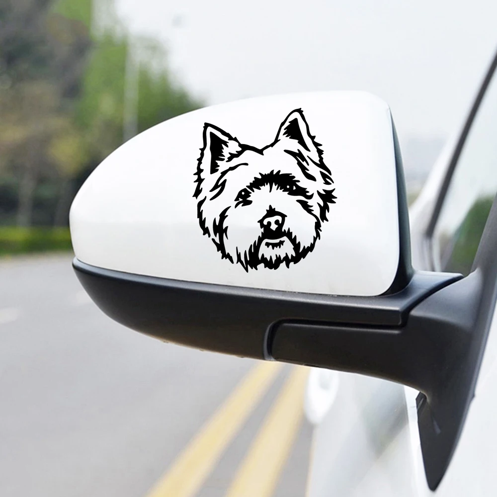 

Art Design Dog car stickers Vinyl Styling Decal Sticker Art Design Pattern For Windshield Waterproof decoration accessories