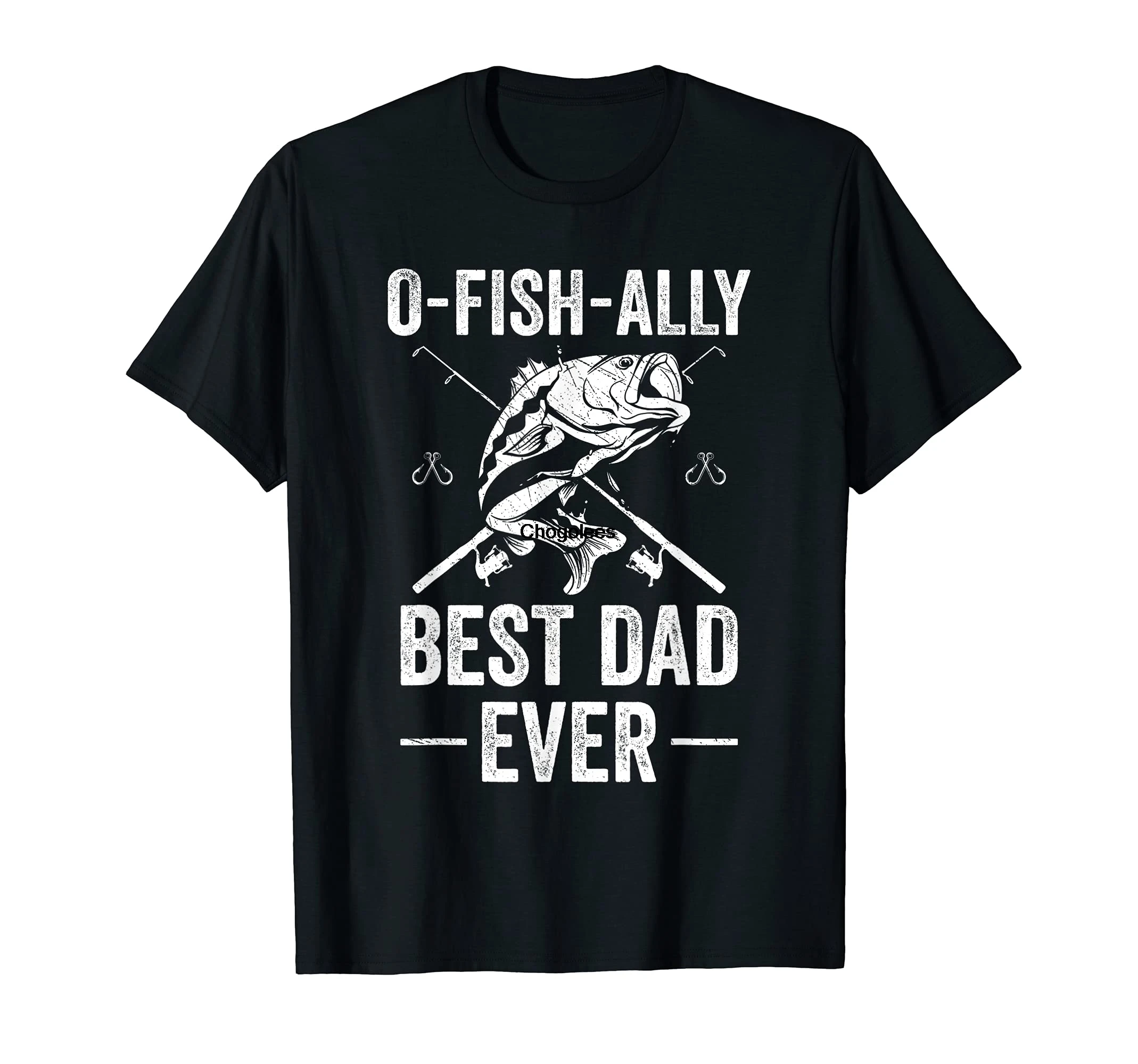 

Funny Fishing Dad Fisherman Best Dad Ever Fish Man T-Shirt