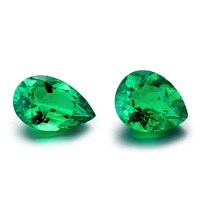 emerald buyers like to buy olive stone colombian crystal stone factory price loose gemstone pear shape