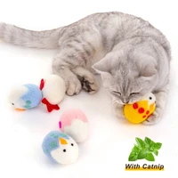 wool cat balls toy with catnip comfortable pet interactive toys for kitten cute soft pet chew toy funny pet product dropshipping