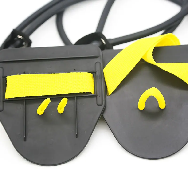 

Professional Simulation Swimming Exercise Land Arm strength Work Out Fitness Resistance Band Hand Webbed Paddle Swimming Forging