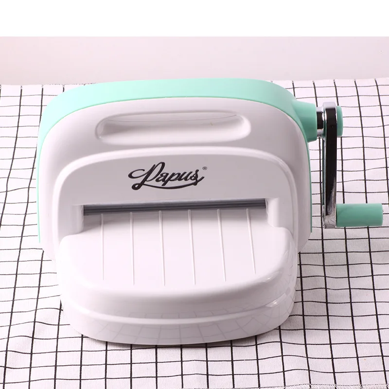 

Scrapbooking Machine Cutting Dies Machine Embossing Steel Machine Scrapbooking Cutter Die Green Paper Cutter DIY Machine