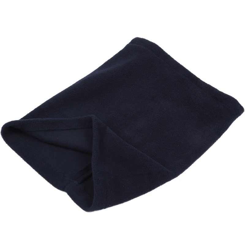 Синий флисовый теплый шарф для шеи лыжная одежда сноуборда|Шарфы| |