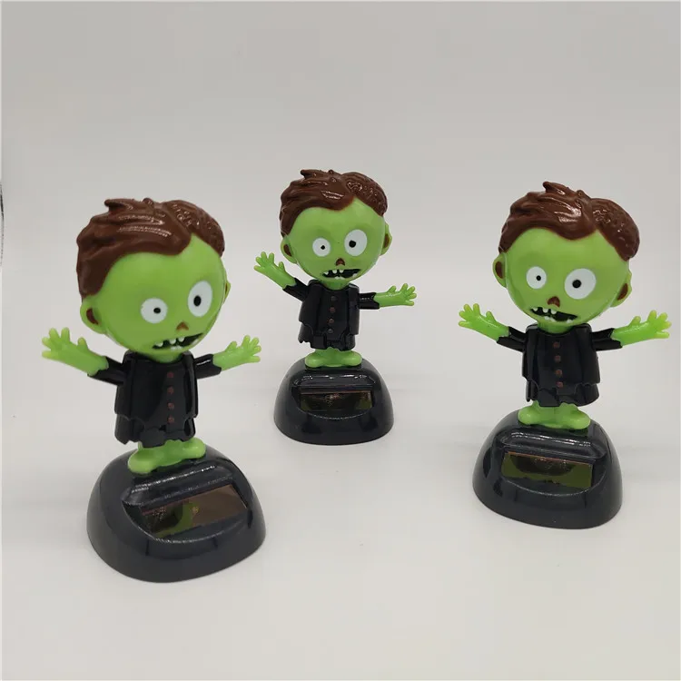 Solar Powered Halloween Swinging Dancing Animated Bobble Toy Gift Novelty Happy Girls Toys For Children |